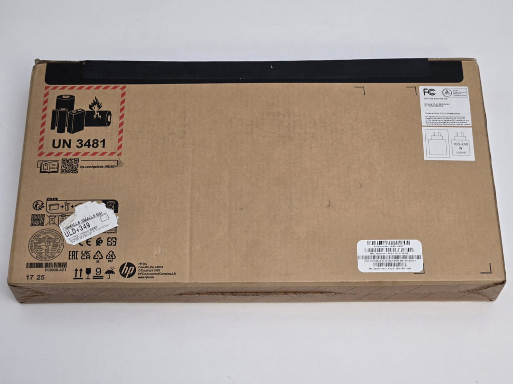 HP ZBook Fury 16 G11 - keyboard detail