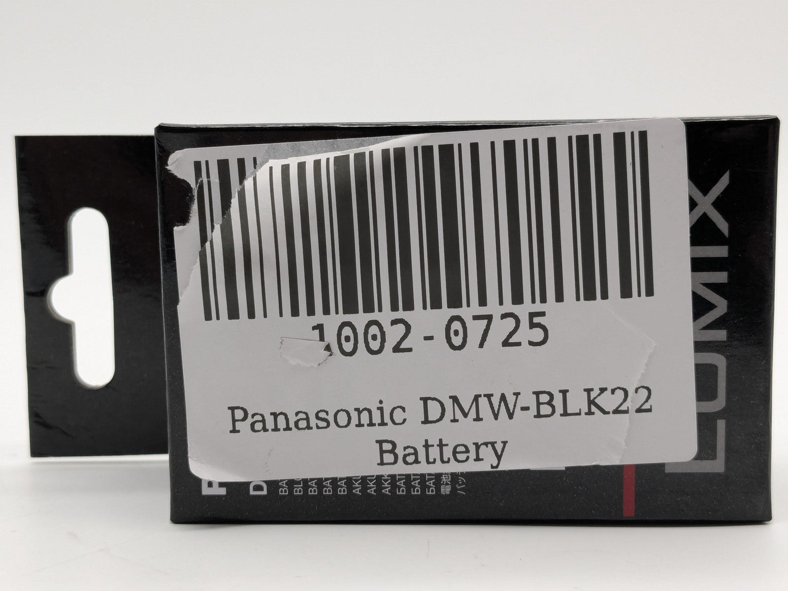 Panasonic DMW-BLK22 - battery detail