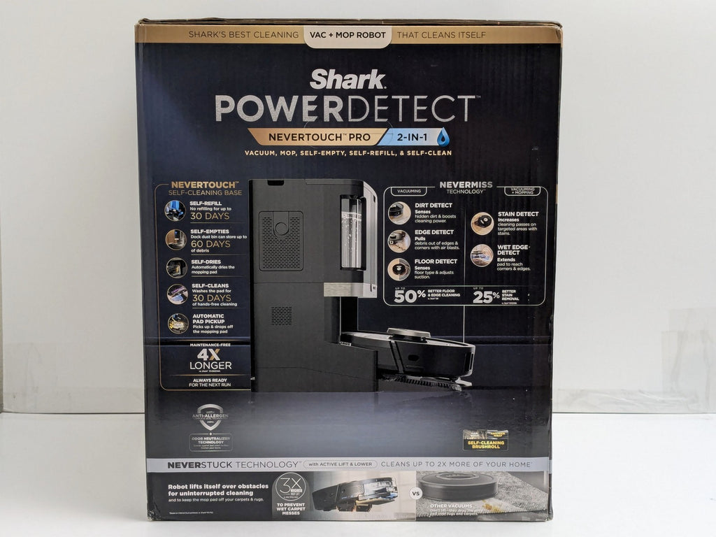 Shark PowerDetect NeverTouch Pro - underside detail