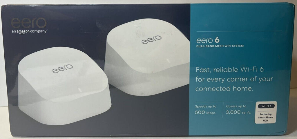 Eero 6 Wi-Fi 6 mesh router - front view