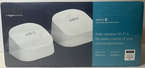 Eero 6 Wi-Fi 6 mesh router - front view