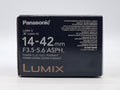 Panasonic Lumix G X Vario PZ 14-42mm power zoom lens - front view