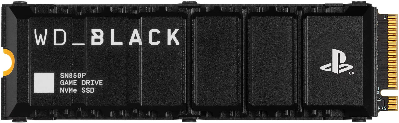 WD Black SN850P 2TB NVMe SSD for PS5 - retail packaging