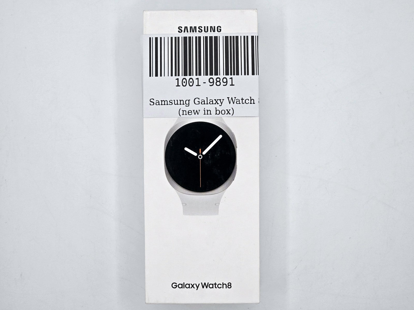 Samsung Galaxy Watch 8 44mm Silver - front view