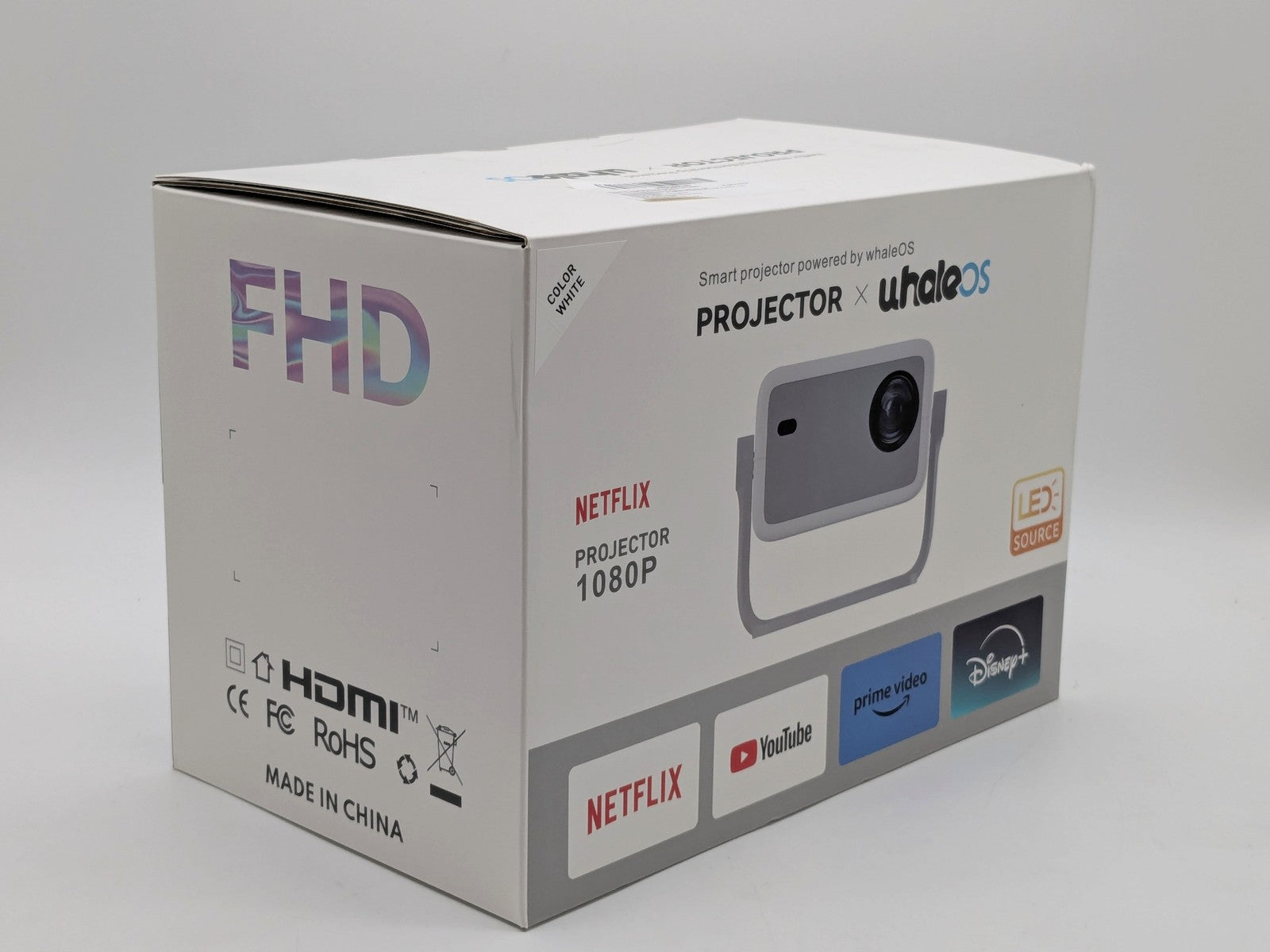 HY320 NTV Projector - top control view